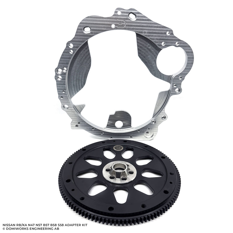 Domiworks Nissan RB 20/25/26/30 to 8HP N57 8HP70 B57 8HP75 Adapter