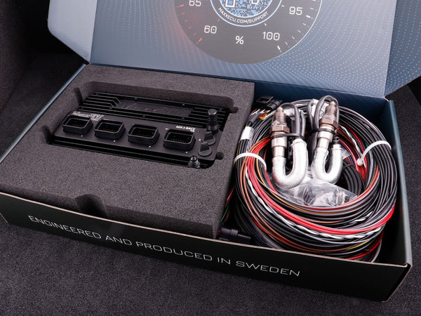 MaxxECU GEN2 RACE with Dual LSU 5.2 and flying lead install kit