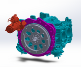 Subaru EJ/EZ/FA to BMW 8HP45 N55 Adapter Kit