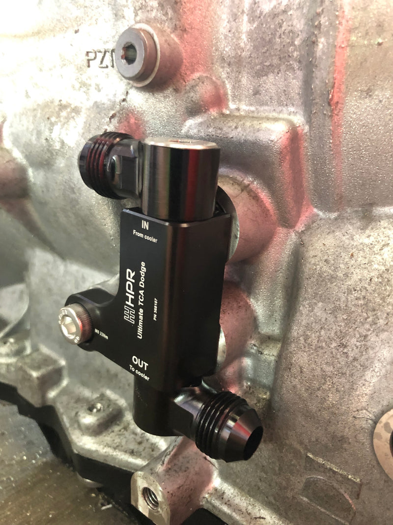 HPR Dodge RAM 8HP Ultimate TCA Transmission cooler adapter