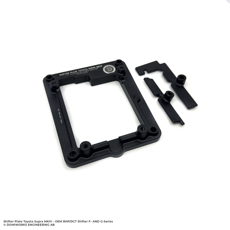 Domiworks Shifter Plate Toyota Supra MKIV - OEM 8HP/DCT Shifter