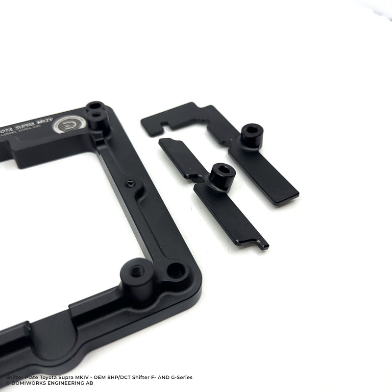 Domiworks Shifter Plate Toyota Supra MKIV - OEM 8HP/DCT Shifter