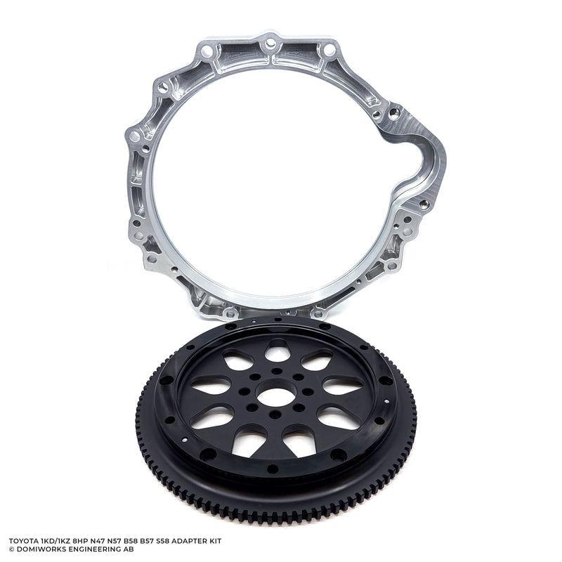 Toyota 1KD/1KZ to BMW 8HP N57 B58 B57 S58 Adapter Kit