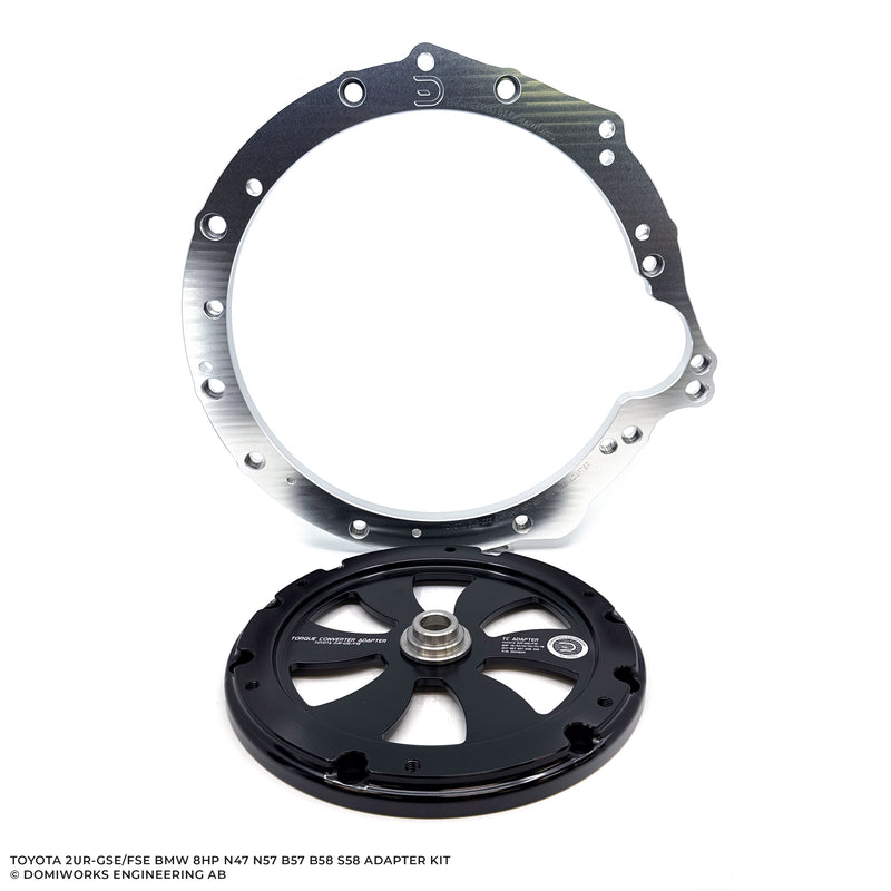 Domiworks Toyota 1UR/2UR-GSE/FSE to 8HP 45/50/70/75/76 N47 N57 B57 B58 S58 ADAPTER KIT