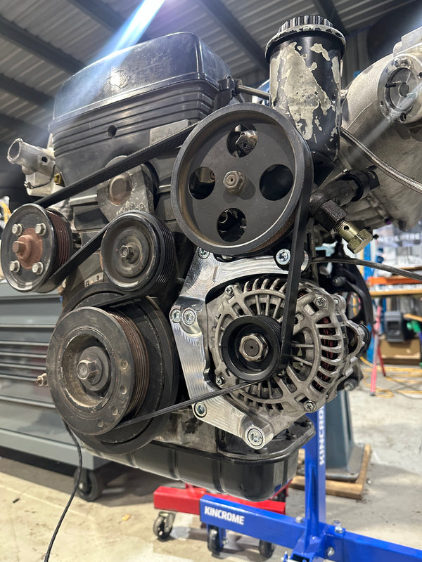 8Speed.au JZ - LS Alternator Relocation Kit