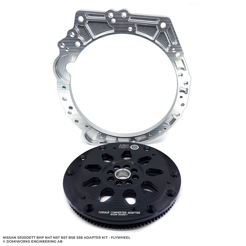 Domiworks NISSAN SR20/SR20DET 8HP 50/70/75 N57 B47 B58 B57 ADAPTER KIT (Flywheel)