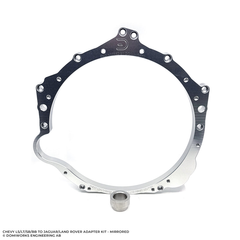 Chevy LS/LT/SB/BB to Jaguar/Land Rover 8HP Adapter kit - Mirrored LHS Starter