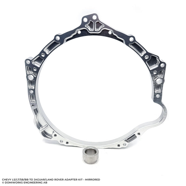 Chevy LS/LT/SB/BB to Jaguar/Land Rover 8HP Adapter kit - Mirrored LHS Starter