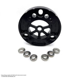 Domiworks 8HP / DCT OUTPUT FLANGE ADAPTER 105-110MM WITH 18MM OR 22MM INSERTS - 1350 YOKE