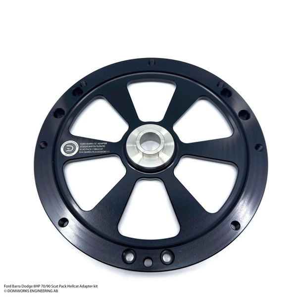 Domiworks FORD BARRA TO DODGE 8HP 70/75/90/95 SCAT PACK HELLCAT ADAPTER KIT