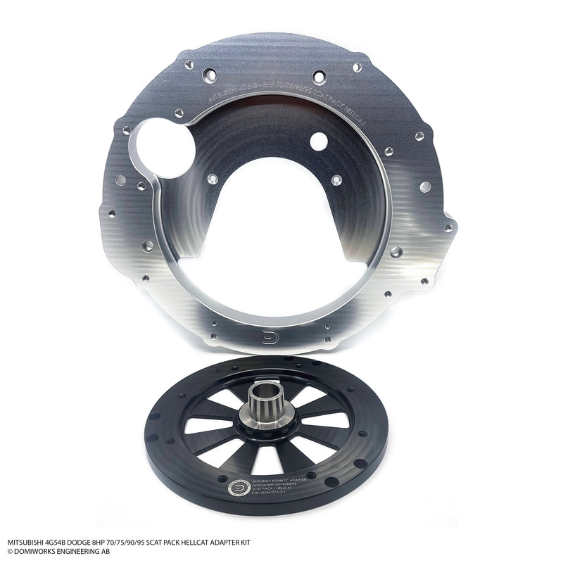 Mitsubishi 4G54B Dodge 8HP 70/75/90/95 Scat Pack Hellcat Adapter kit ...