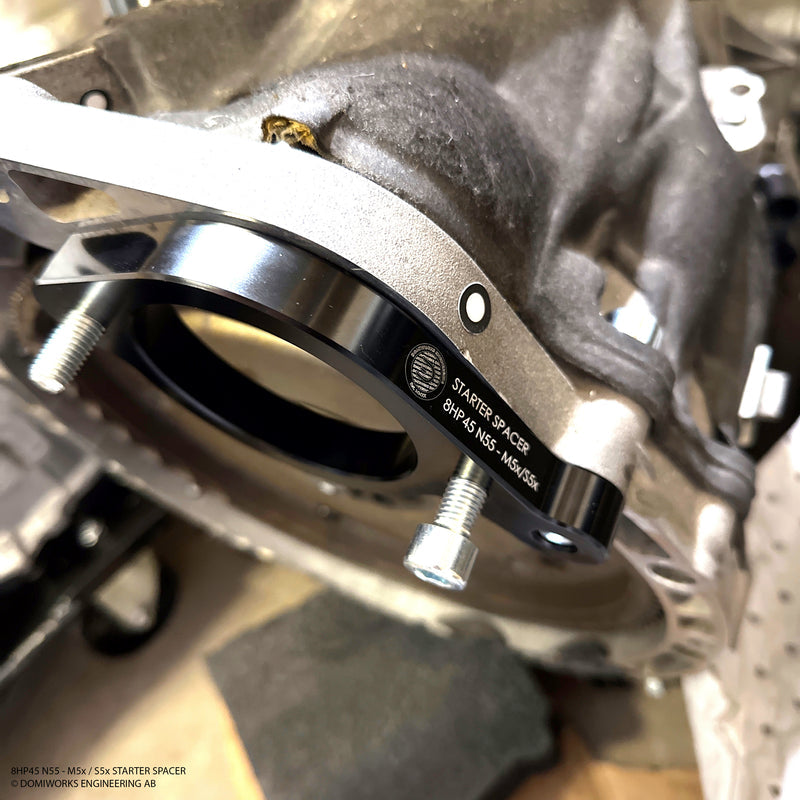 Domiworks BMW M5X/S5X - 8HP45 N55 STARTER MOTOR SPACER