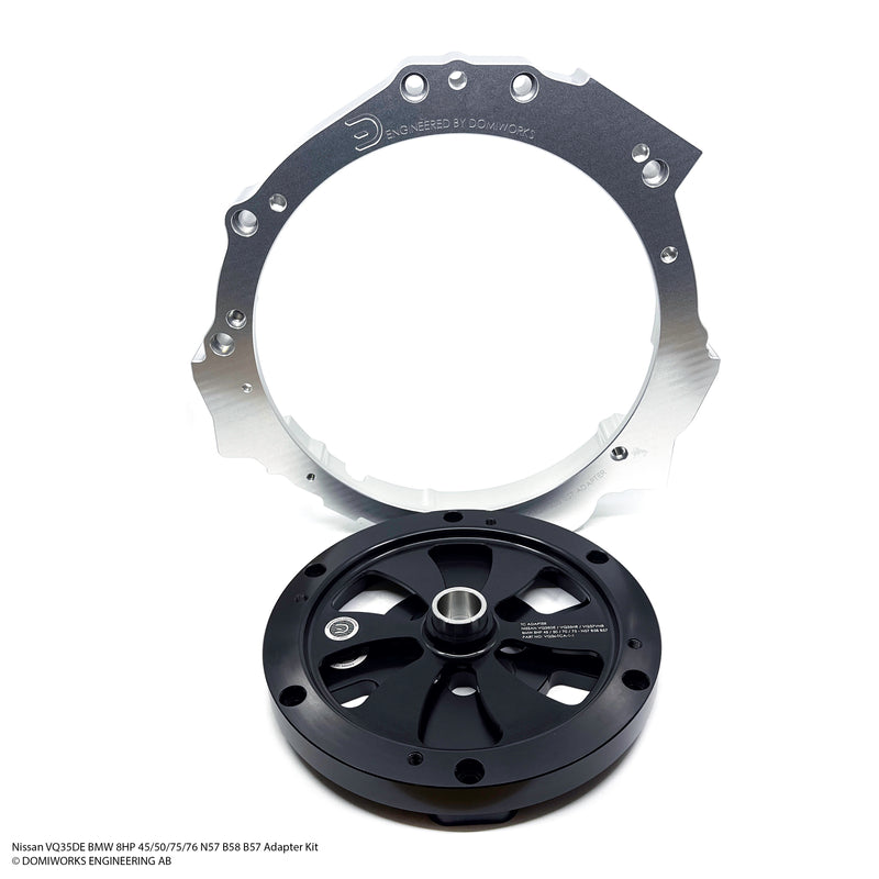 Domiworks NISSAN VQ35DE TO BMW 8HP 45/50/70/75 N57 B57 B58 ADAPTER KIT