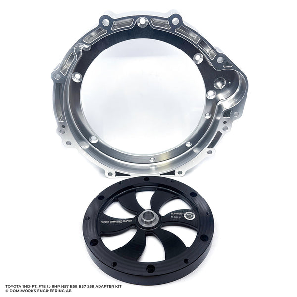 TOYOTA 1HD-FT, 1HD-FTE TO BMW 8HP 50/70/75 N57 B58 B57 ADAPTER KIT
