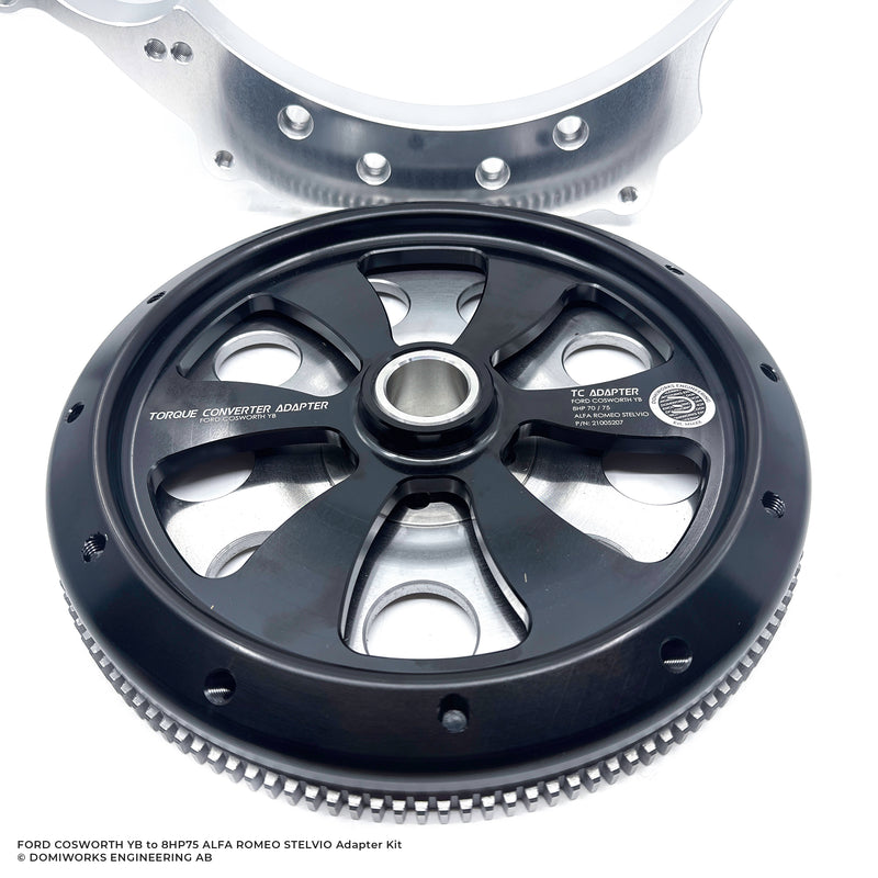 DOMIWORKS Ford Cosworth YB to 8HP 70/75 Alfa Romeo Stelvio Adapter Kit