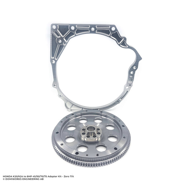 DOMIWORKS Honda K20/K24 To B48/B58 8HP50, N57 8HP70, B57 8HP75 Adapter Kit - Zero Tilt