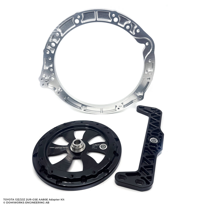 DOMIWORKS Toyota Supra MKIV (JZA80) / Aristo, Lexus, Soarer, Chaser, Crown - 2UR-GSE AA80E (Lexus XF40) Vehicle Kit
