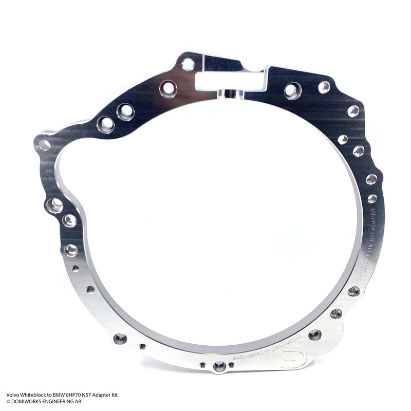 DOMIWORKS Volvo Whiteblock to 8HP70 N57 & B57 8HP75 Adapter Kit