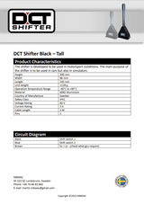 DCT Sequential Race Style Carbon Shifter For 8HP Swaps - DCT SHIFTER 390GTE
