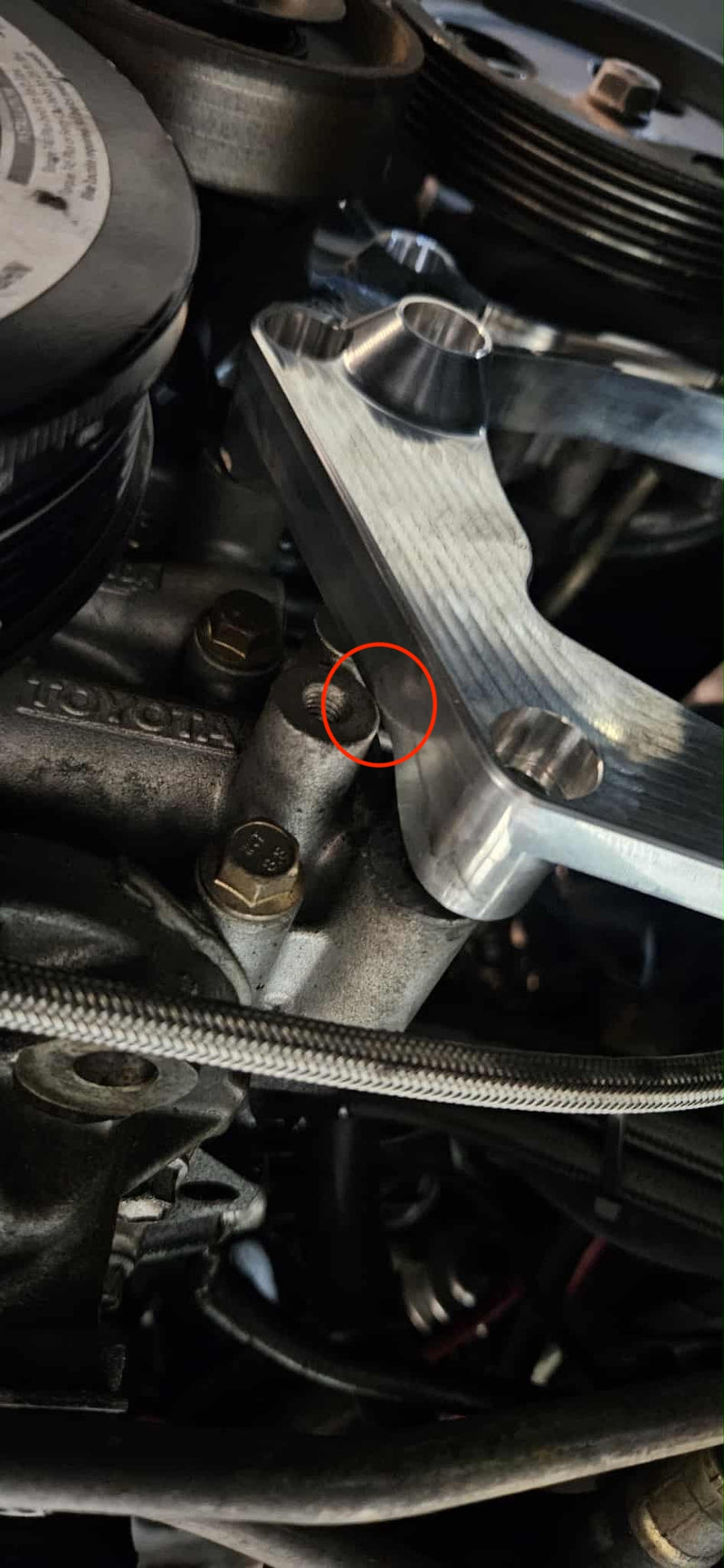 8Speed.au JZ - LS Alternator Relocation Kit