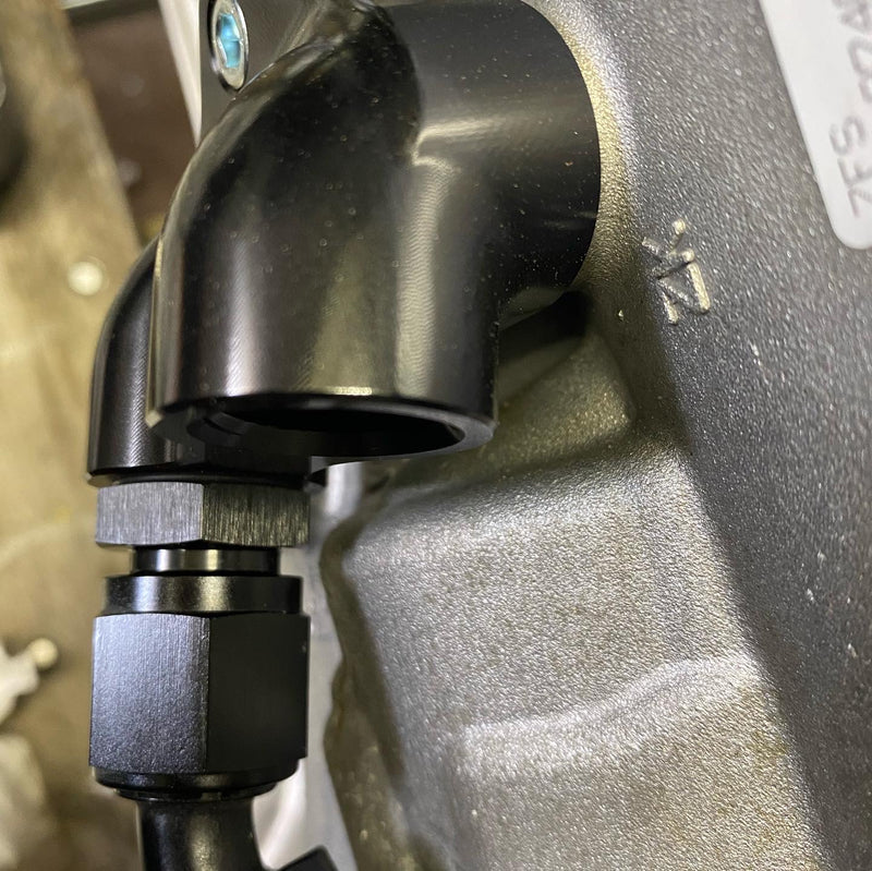 Domiworks 8HP Oil Cooler Adapter - BMW N57 8HP70 AND B58 8HP50 Transmissions